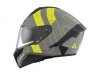 KASK MOTOCYKLOWY AIROH MATRYX SCOPE YELLOW MATT M